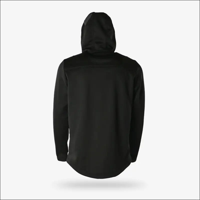 Catahoula 1/2 Zip Hoodie | Mens - Black - Large - Outerwear