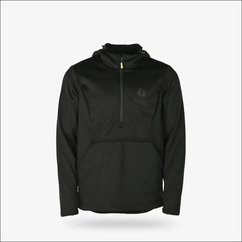 Catahoula 1/2 Zip Hoodie | Mens - Black - Medium - Outerwear