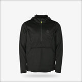 Catahoula 1/2 Zip Hoodie | Mens - Black - Medium - Outerwear