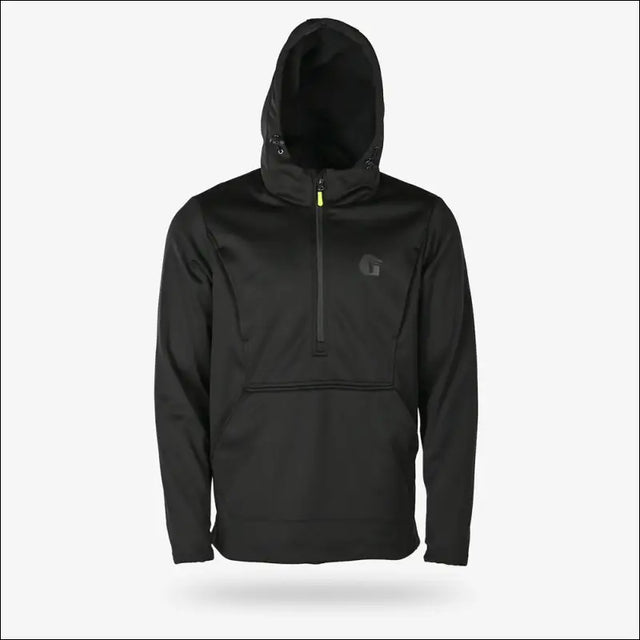 Catahoula 1/2 Zip Hoodie | Mens - Black - Small - Outerwear