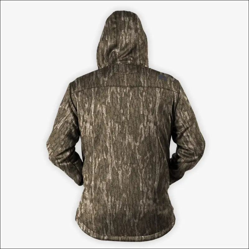 Catahoula 1/2 Zip Hoodie | Mens - Mossy Oak Bottomland - Medium - Outerwear
