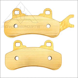 Can-Am Commander/Commander MAX 1000R/700 2021-2026 Brass Brake Pad Set - Vehicle Parts & Accessories
