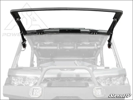 Can-Am Defender HD8 MaxDrive Power Flip Glass Windshield - Front Windshields