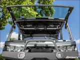 Can-Am Defender HD8 MaxDrive Power Flip Glass Windshield - Without Wiper and Washer Kit - Front Windshields