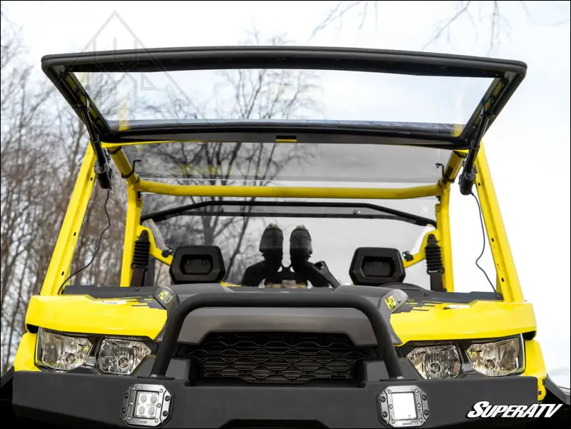 Can-Am Defender HD9 MaxDrive Power Flip Windshield - Front Windshields
