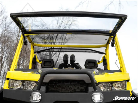 Can-Am Defender HD9 MaxDrive Power Flip Windshield - Front Windshields