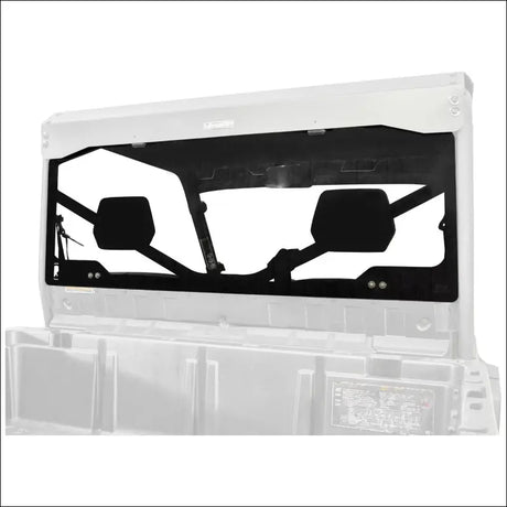 Can Am Defender Rear Glass Windshield - OEM Roof