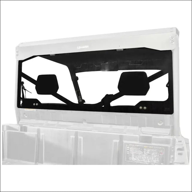 Can Am Defender Rear Glass Windshield - OEM Roof