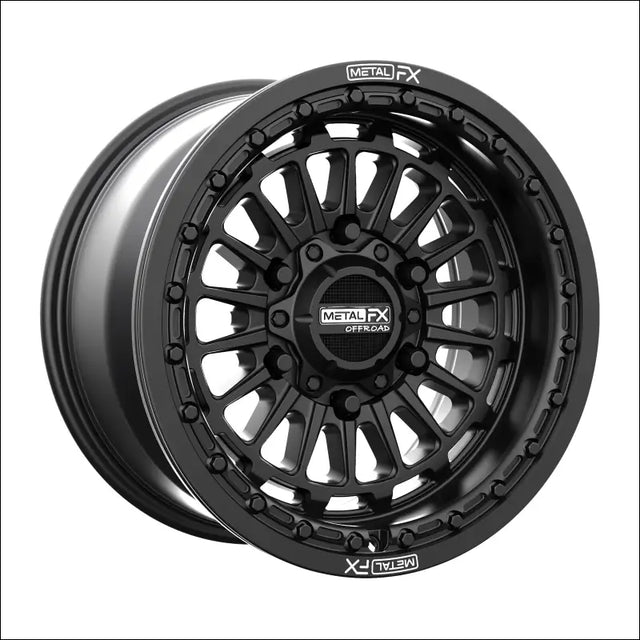 Delta 6R Beadlock | Satin Black - 15x10 | +38mm/6.5 + 3.5 | 6x5.5 | 78341 (Maverick R) - Wheels