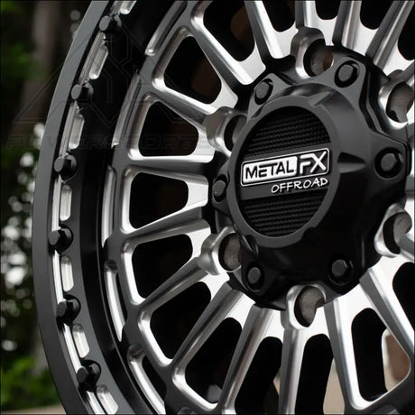Delta 6R Beadlock | Satin Black Contrast Cut - Wheels