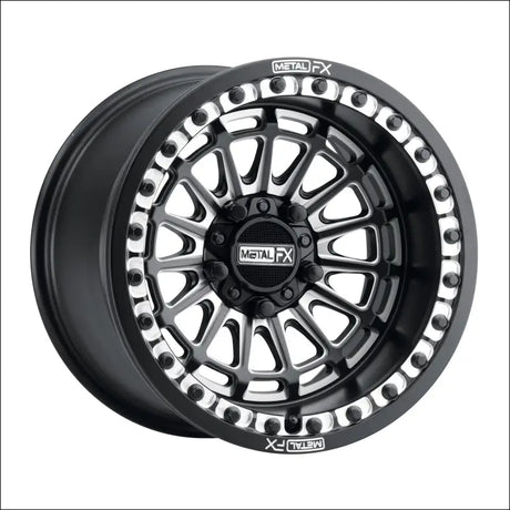 Delta R Beadlock | Satin Black Contrast Cut - Wheels