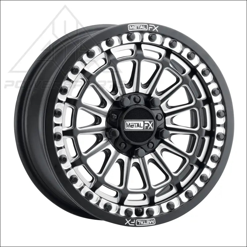 Delta R Beadlock | Satin Black Contrast Cut - Wheels