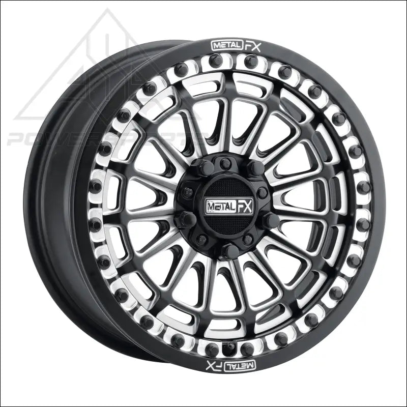 best delta r beadlock, satin black contrast cut at metal fx offroad