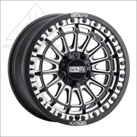 best delta r beadlock, satin black contrast cut at metal fx offroad