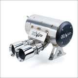 EVP Racing Dynamic Twin Exit Muffler for 2024 Can-Am Maverick R - Dual Wall Polished Stainless - Exhaust