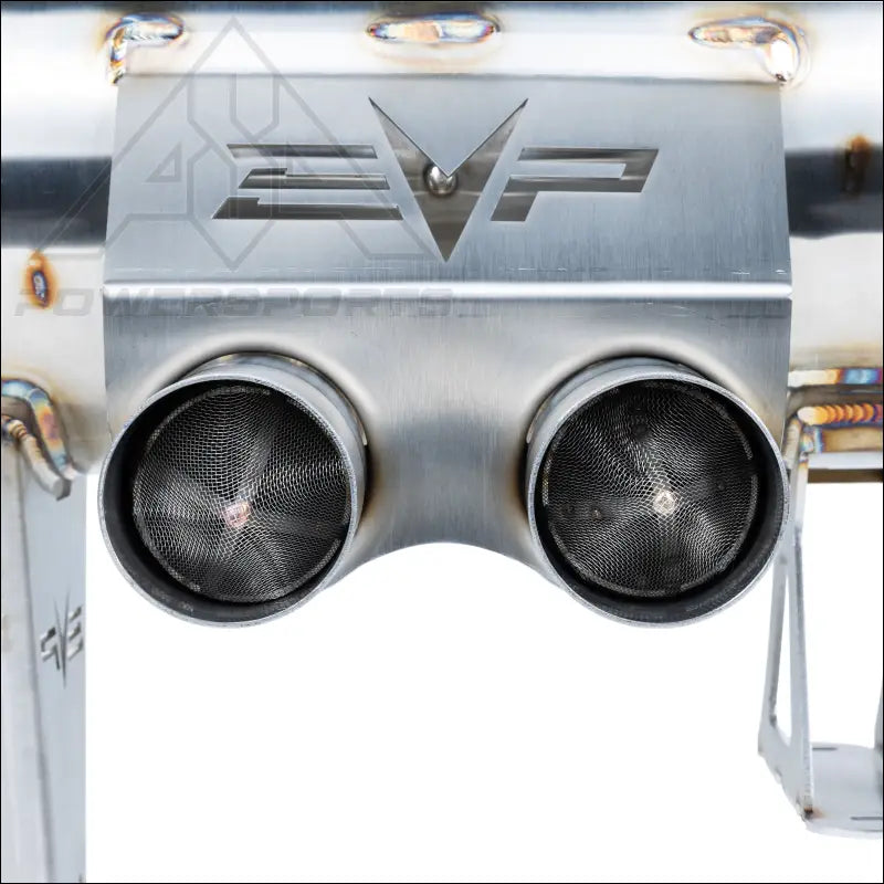 EVP Racing Dynamic Twin Exit Muffler for 2024 Can-Am Maverick R - Exhaust