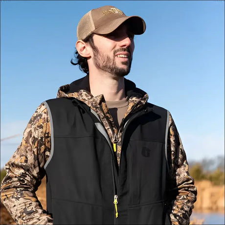 Flyway Vest | Mens - Black River - Large - Outerwear