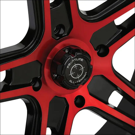 Frontline 505 Wheels - Dynamic Blue - 22x6.5 / 4x137 / 4 + 3 ( + 10MM)