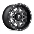 Fuel D538 Maverick Non-Beadlock Wheel Matte Black Milled - 14x7 / 4x110 / + 13mm - Wheels