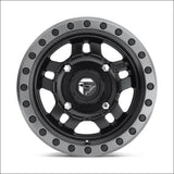 Fuel D557 Anza Non-Beadlock Matte Black Gun Metal Ring - 14x7 / 4x137 / + 38mm - Wheels
