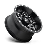 Fuel D567 Lethal Non-Beadlock Wheel Matte Black Milled - 14x7 / 4x156 / + 13mm - Wheels