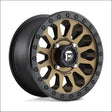 Fuel D600 Vector UTV Non-Beadlock Matte Bronze Black Bead Ring - 14x7 / 4x137 / + 13mm - Wheels