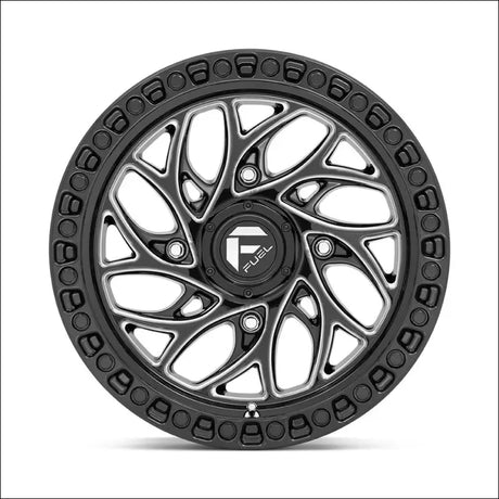 Fuel D741 Runner UTV Non-Beadlock Gloss Black Milled - 15x10 / 4x137 / + 0mm - Wheels