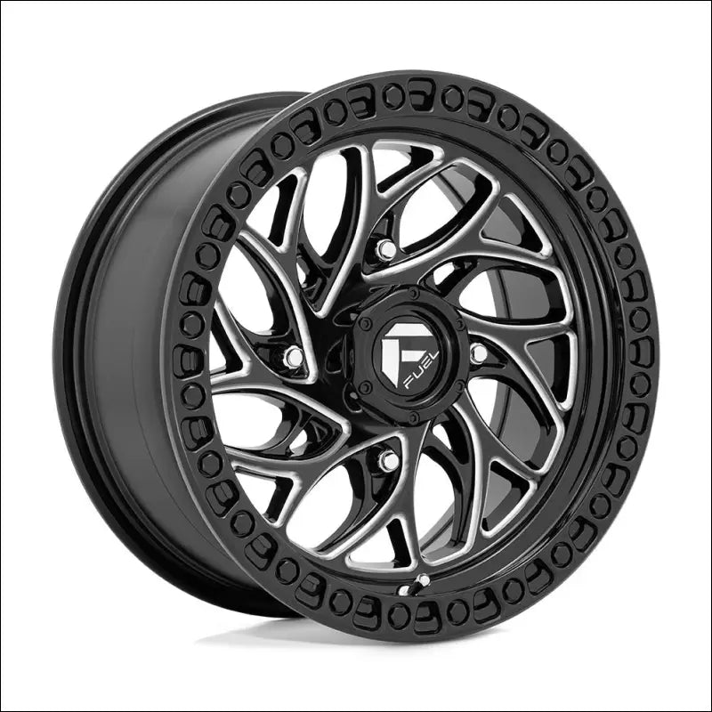 Fuel D741 Runner UTV Non-Beadlock Gloss Black Milled - 20x7 / 4x156 / + 13mm - Wheels