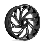 Fuel D753 Reaction UTV Wheel Gloss Black Milled - 20x7 / 4x137 / + 13mm - Wheels