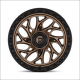 Fuel D777 Runner UTV Non-Beadlock Bronze w/Matte Black Ring - 15x10 / 4x137 / + 0mm - Wheels