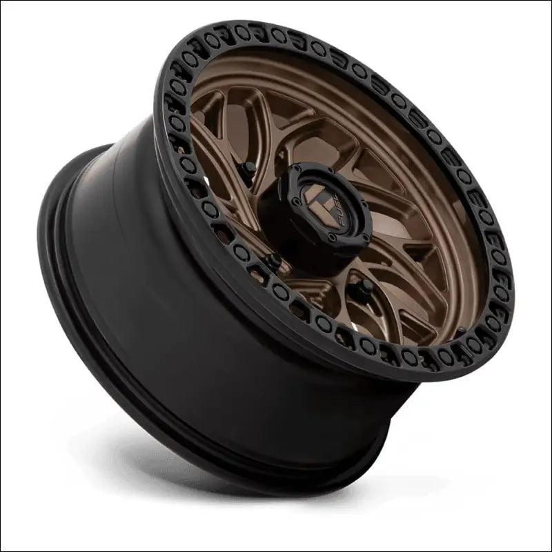 Fuel D777 Runner UTV Non-Beadlock Bronze w/Matte Black Ring - 15x7 / 4x156 / + 10mm - Wheels