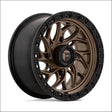 Fuel D777 Runner UTV Non-Beadlock Bronze w/Matte Black Ring - 15x7 / 4x137 / + 10mm - Wheels