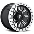Fuel D910 Hardline Beadlock Wheel Gloss Black Milled - 15x7 / 4x137 / + 38mm - Wheels