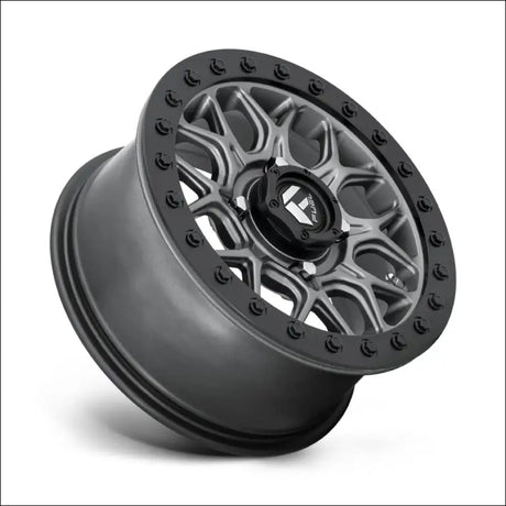 Fuel D919 Tech Beadlock Wheel Matte Gun Metal Black Bead Ring - 15x7 / 4x156 / + 38mm - Wheels
