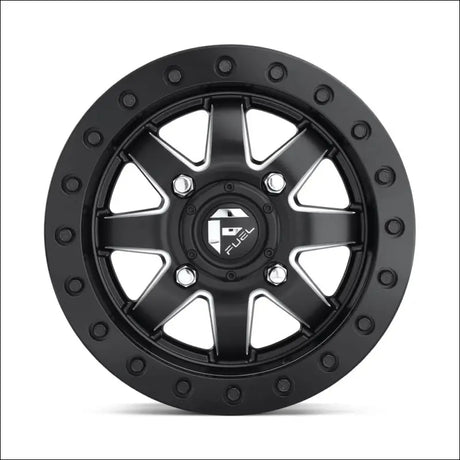 Fuel D938 Maverick Beadlock Matte Black Milled - 15x7 / 4x137 / + 13mm - Wheels