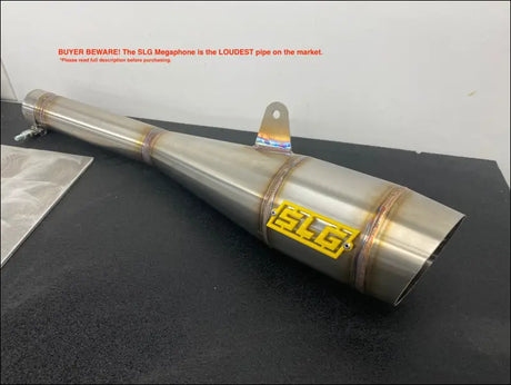 Gen 1 2008-2011 CanAm Outlander 500-650-800cc Megaphone Slip On - Raw Stainless / None