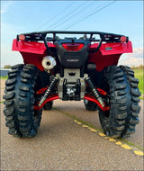 HONDA FOREMAN RUBICON REAR RAKED A-ARMS - BLACK / NO FRAME BRACE