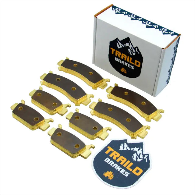 Honda Pioneer 1000/1000-5/1000-6 2016-2026 Brass Brake Pad Set - Vehicle Parts & Accessories