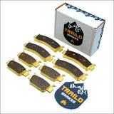 Honda Pioneer 1000/1000-5/1000-6 2016-2026 Brass Brake Pad Set - Brakes