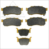 Honda Pioneer 700/520/500 2014-2026 Ceramic Brake Pad Set - Vehicle Parts & Accessories
