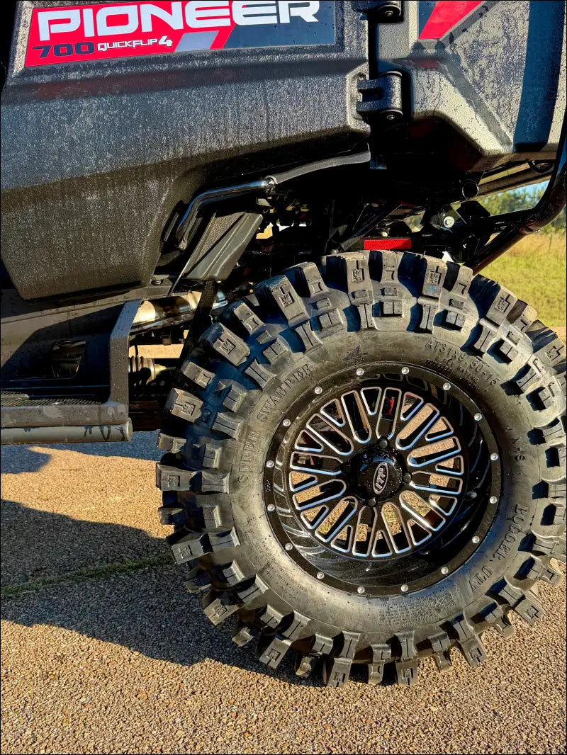 Honda Pioneer 700 rear raked a-arms - RED - ATV Parts