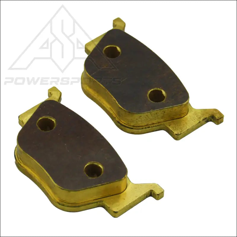 Honda Rancher/Foreman TRX420/TRX500/TRX520 2009-2026 Brass Brake Pad Set - Vehicle Parts & Accessories