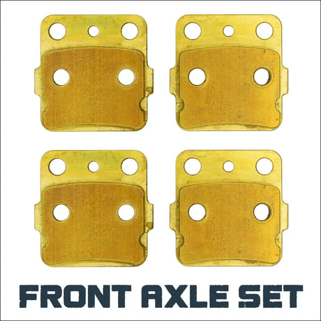 Honda Rancher/Foreman TRX420/TRX500/TRX520 2009-2026 Brass Brake Pad Set - Front Axle - Brakes