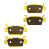 Honda Rincon TRX680/Rubicon 700 2008-2026 Brass Brake Pad Set - Front Axle - Brakes