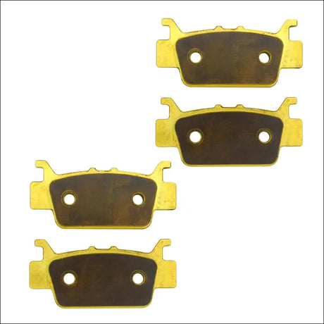 Honda Rincon TRX680/Rubicon 700 2008-2026 Brass Brake Pad Set - Front Axle - Brakes
