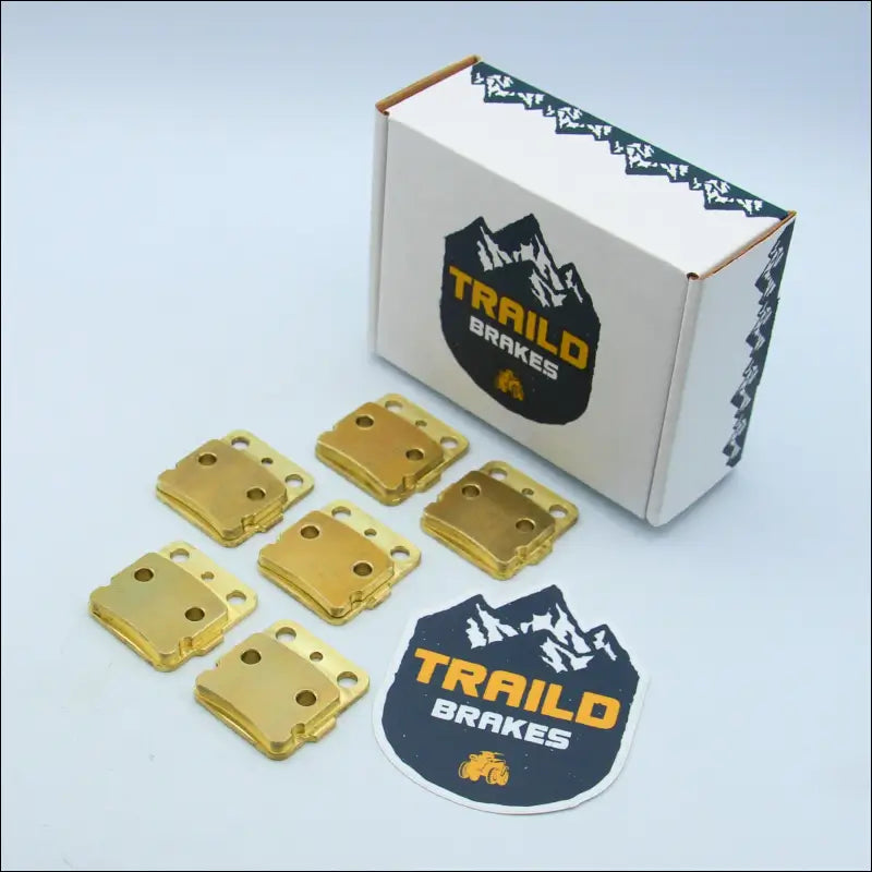 Honda Sportrax TRX 400EX/400X/300EX/300X 1993-2014 Brass Brake Pad Set - Complete Vehicle - Brakes