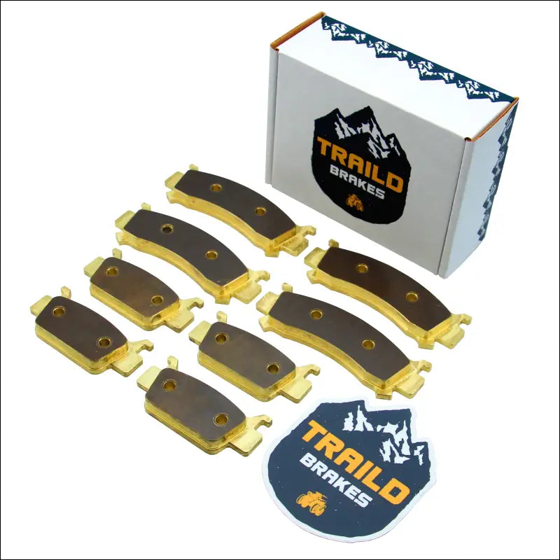 Honda Talon 1000R/1000X/1000X-4 2019-2026 Brass Brake Pad Set - Vehicle Parts & Accessories