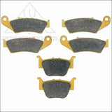Honda TRX450R/ER 2004-2014 Ceramic Brake Pad Set - Vehicle Parts & Accessories