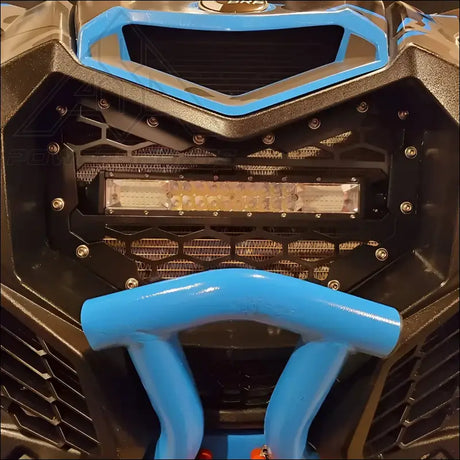 Infinite Offroad Can-Am Maverick X3 Grille w/ 102w Light Bar - Rock Lights