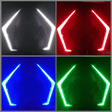 Infinite Offroad (RGB + W) Polaris Fang or Brow Light - RZR / No Controller - Rock Lights